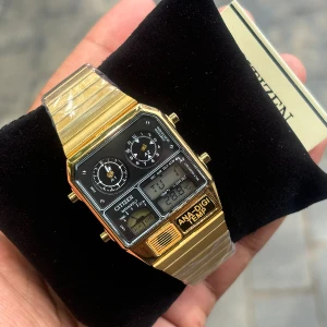 New Gold Mens Casual Citizen Ana -Digi Temp Watch