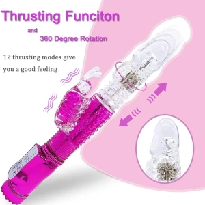 Generic Rotation Rabbit Vibrator Butterfly Rechargeable