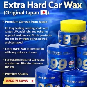 SOFT 99 Extra Hard Car Wax Blue Japan 300G