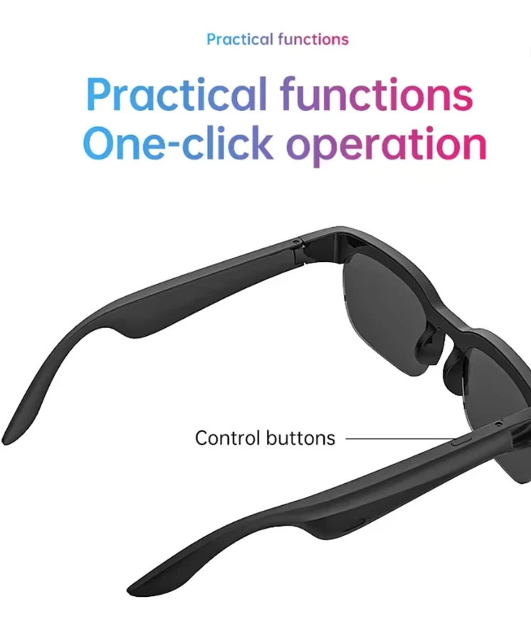 XG89 Bluetooth Glasses Real-time AI Smart Translator - image 5