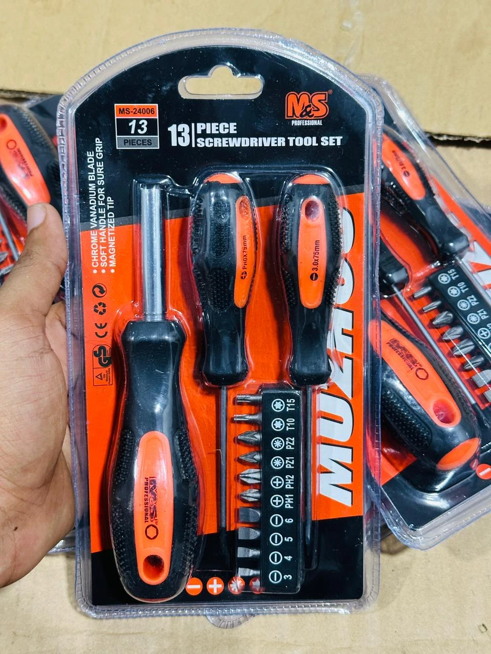 13PCS Screwdriver Set Professional Magnetic Tip tool set
