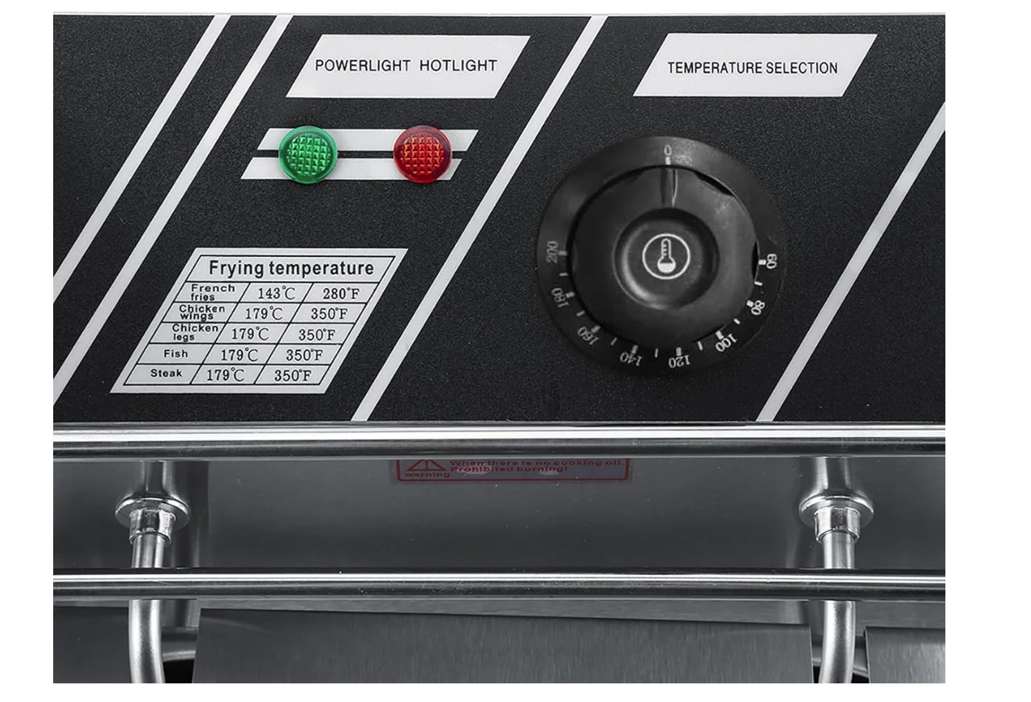 6L Stainless Steel Electric Deep Fryer - image 3