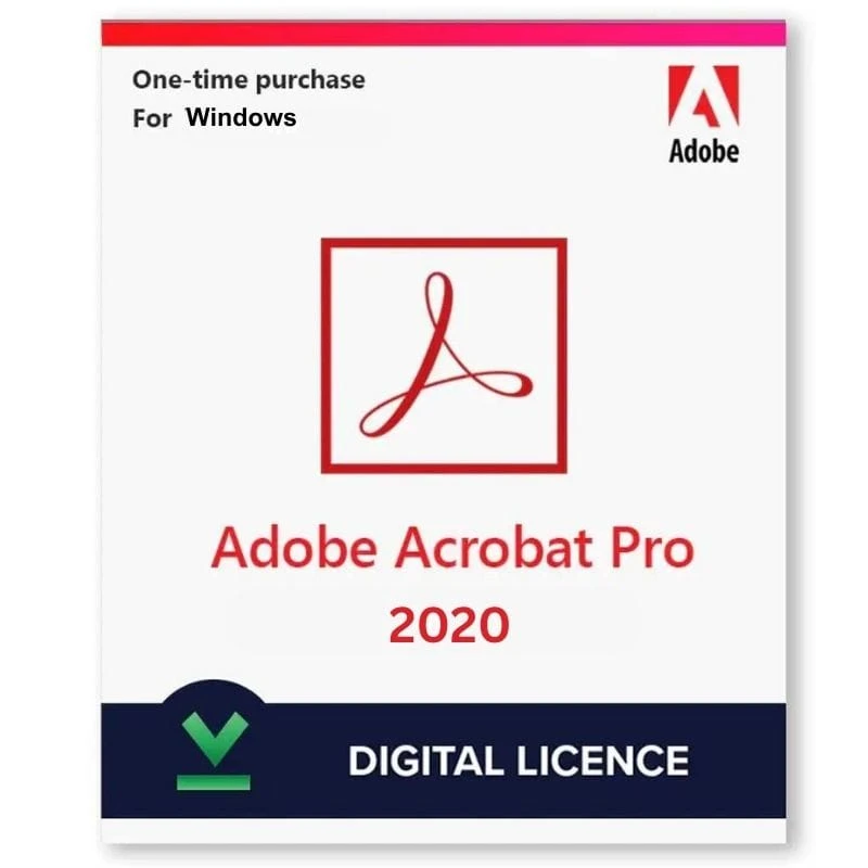 Adobe Acrobat Pro 2020 Genuine Key