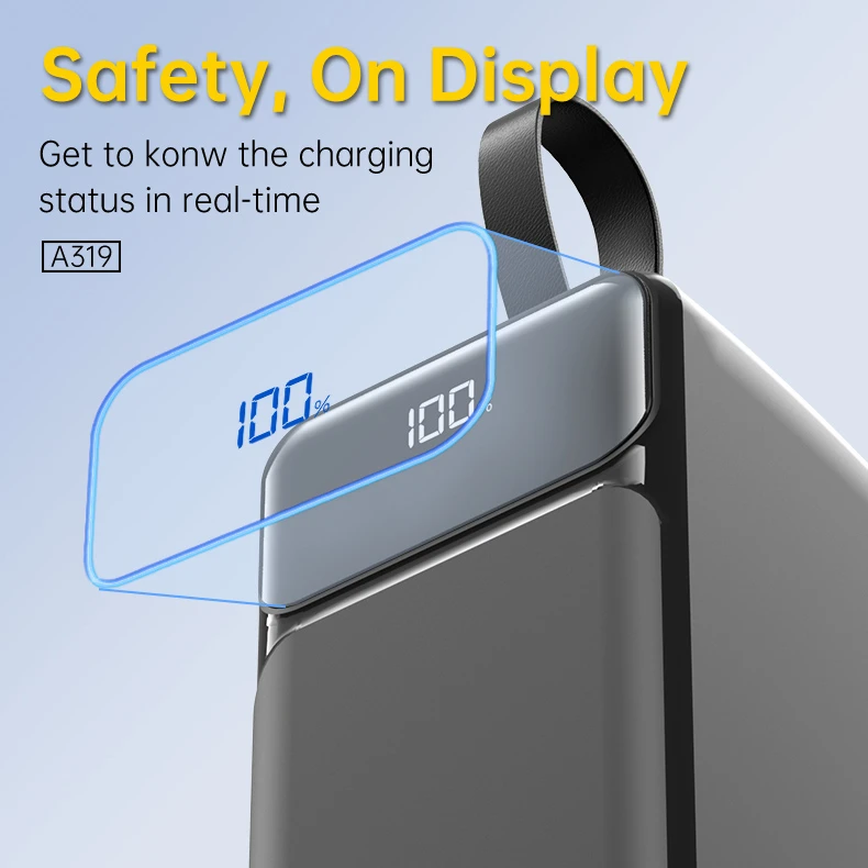 Aspor A319 22.5W 50000mAh Fast Charging Power Bank - image 5