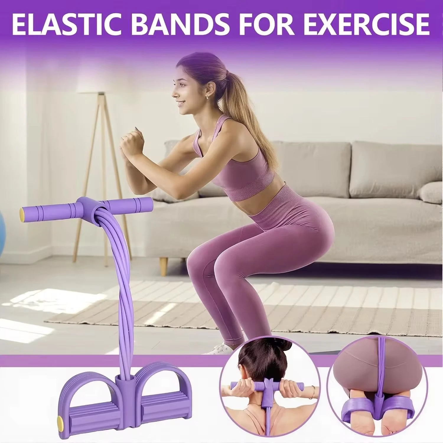 Body Shape Tummy Trimmer Resistance Band Gym yoga