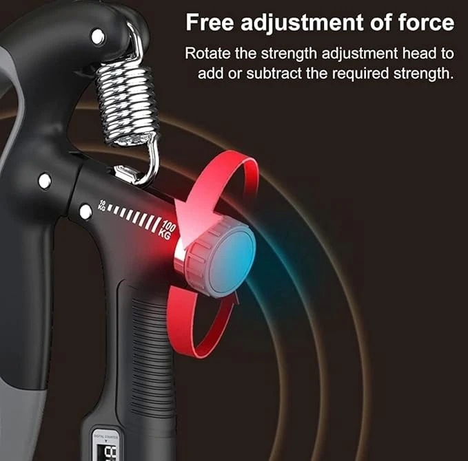 Countable Hand grip Weight Adjustable 10-100kg handgrip - image 2