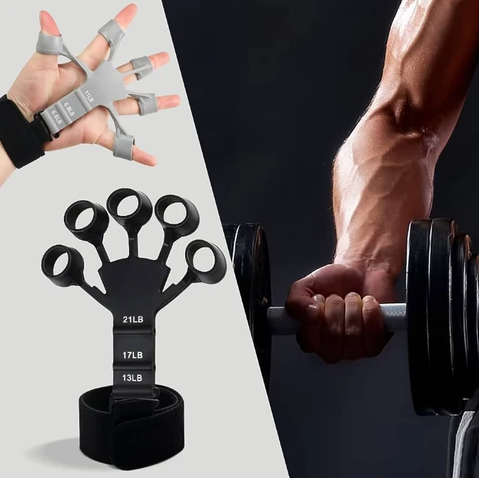 Finger Gripper gripster 5 Finger Exerciser Strengthener - image 5