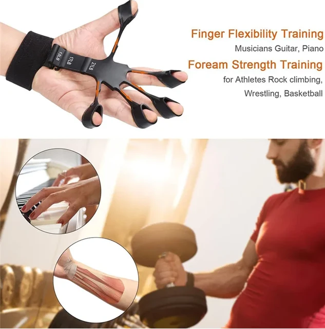 Finger Gripper gripster 5 Finger Exerciser Strengthener - image 8