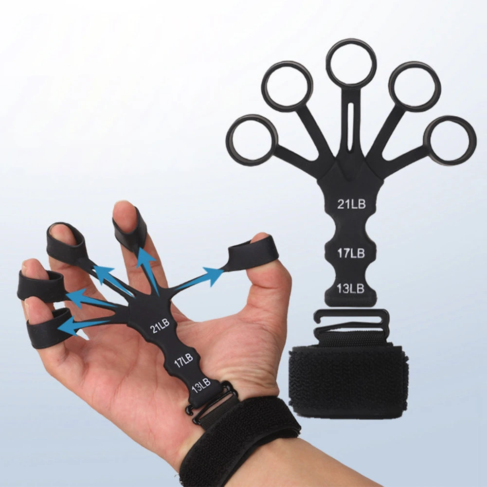 Finger Gripper gripster 5 Finger Exerciser Strengthener