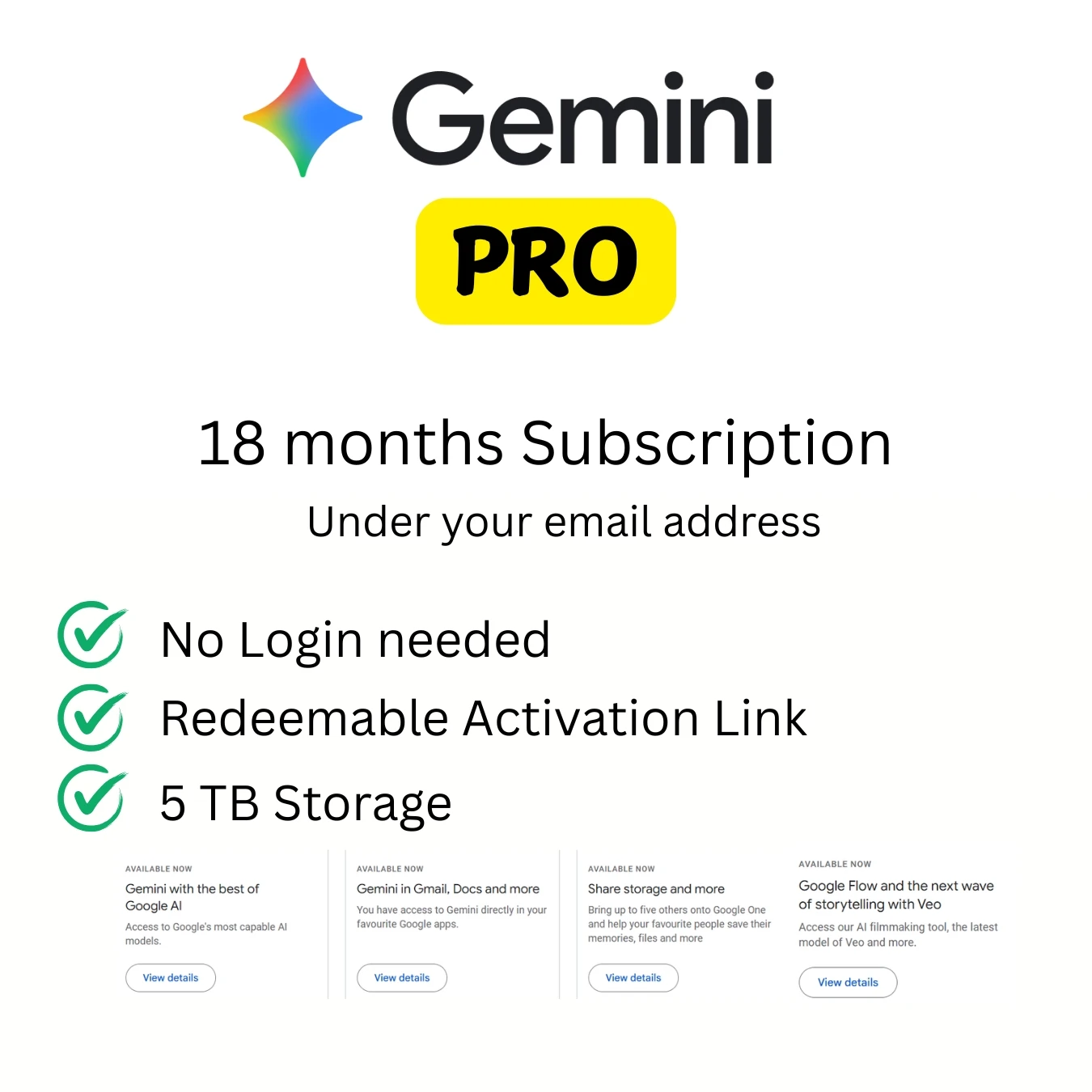 Gemini Pro and VEO 3.1 18 months Offer