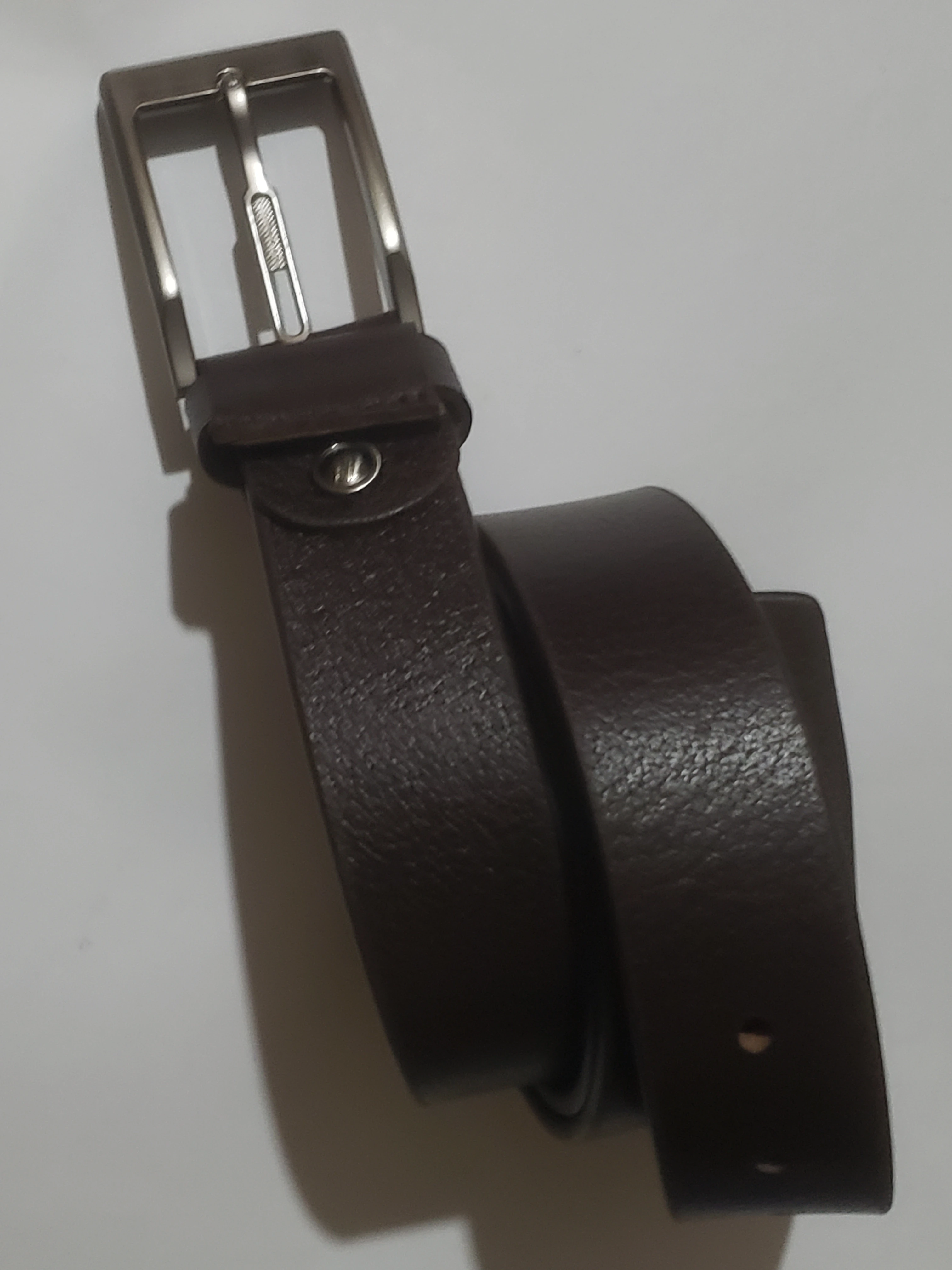 Genuine Leather Casual Belt for Men - image 3