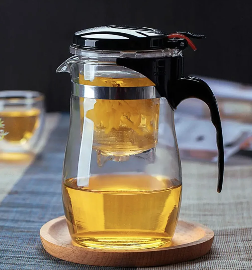 Glass Teapot with Infuser 1L - image 3