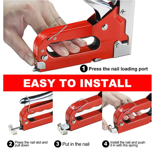 Heavy duty Stapler gun nail gun industrial staple gun - image 3