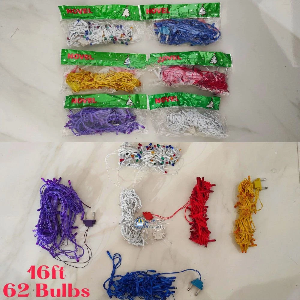 Jelly Type 62 Bulb Light 16ft Christmas/ Vesak /Poson - image 2