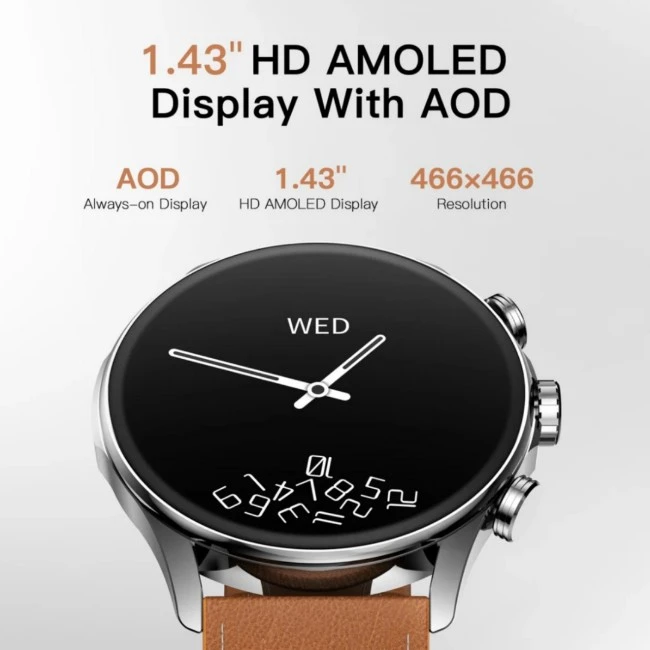 Kieslect Balancer Smart Watch with 1.43″ FHD AMOLED - image 3