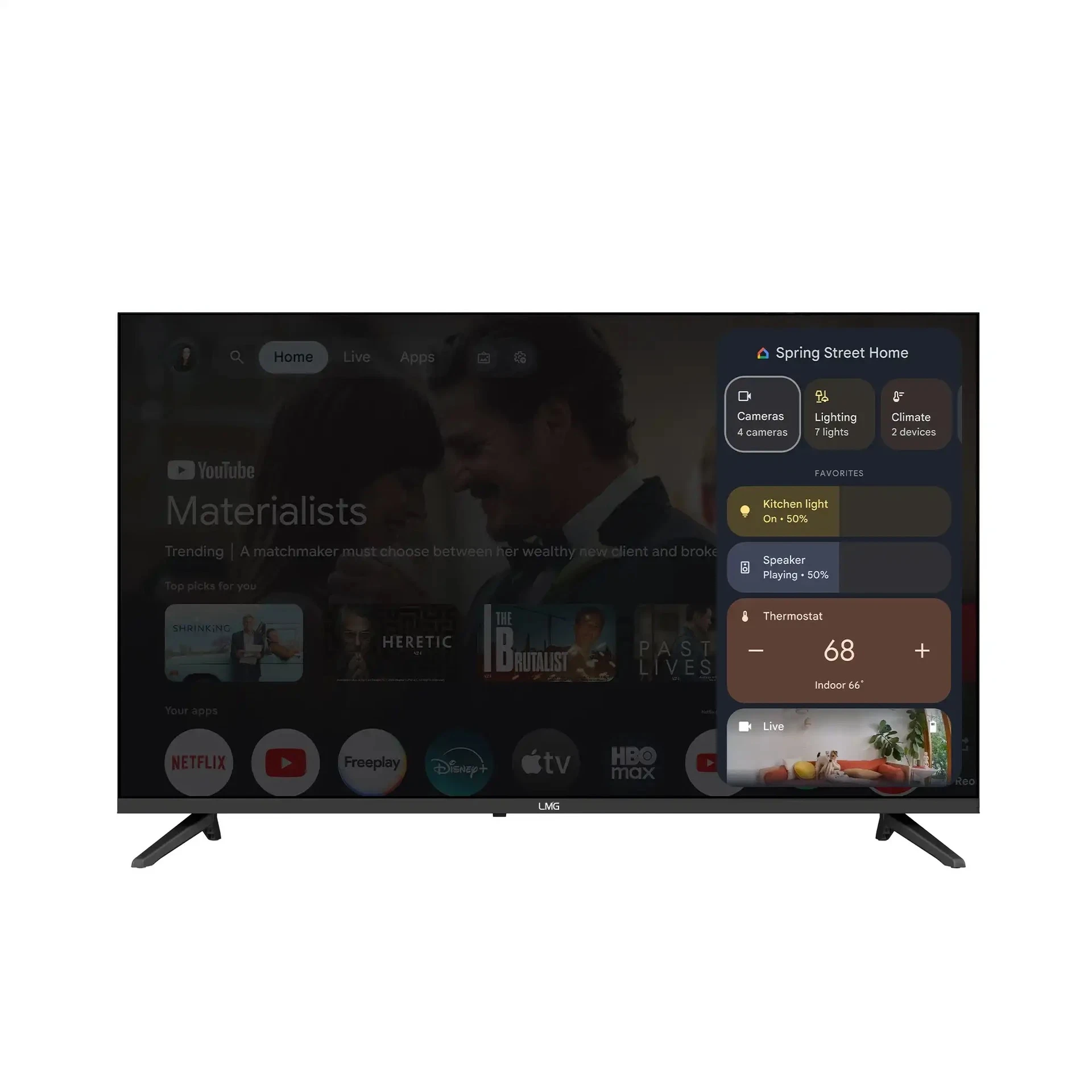 LMG 50" GOOGLE SMART TELEVISION - L5G0M9SW - image 3
