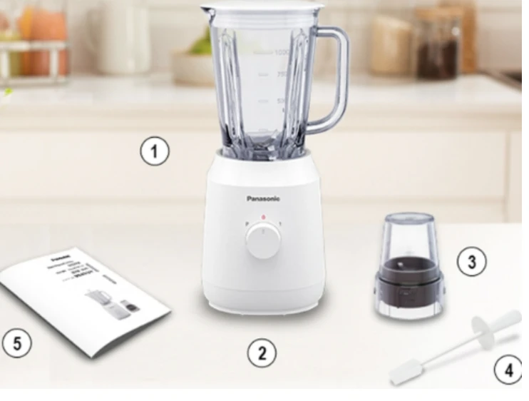 Panasonic Blender with Dry Mill - image 2