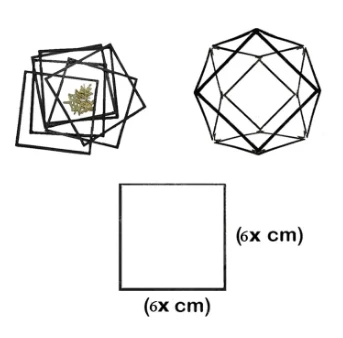 Plastic Vesak Lanterns Wesak Lanterns අඟල් 8X8 Seasonal - image 4
