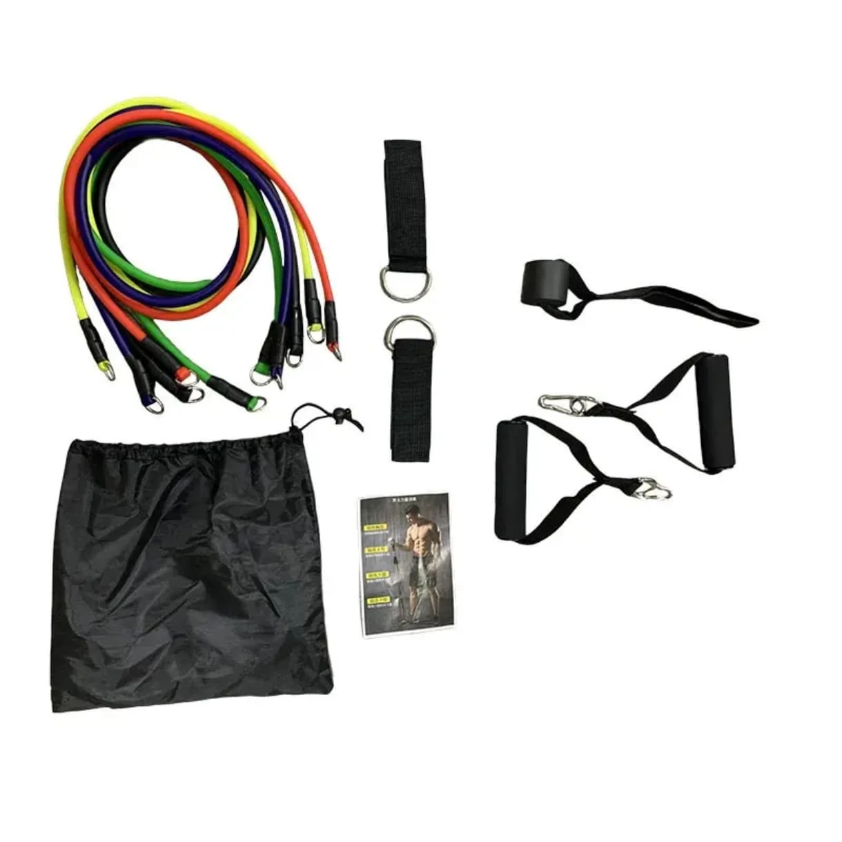 Pull Rope 11pcs Fitness Resistance Bands Yoga Tubes - image 4