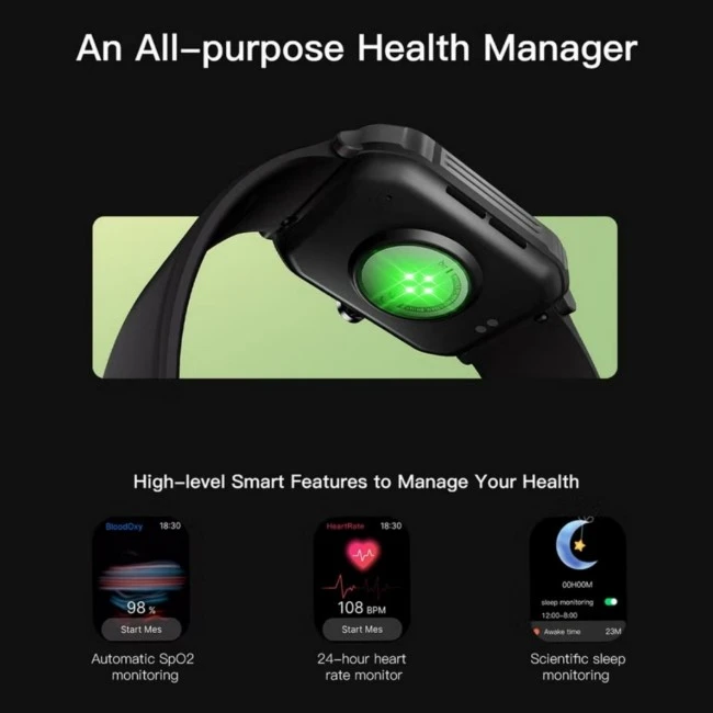 SCYKEI GT Smart Watch with Clear Bluetooth Phone Call - image 3