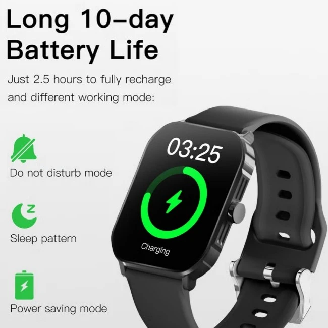 SCYKEI GT Smart Watch with Clear Bluetooth Phone Call - image 4