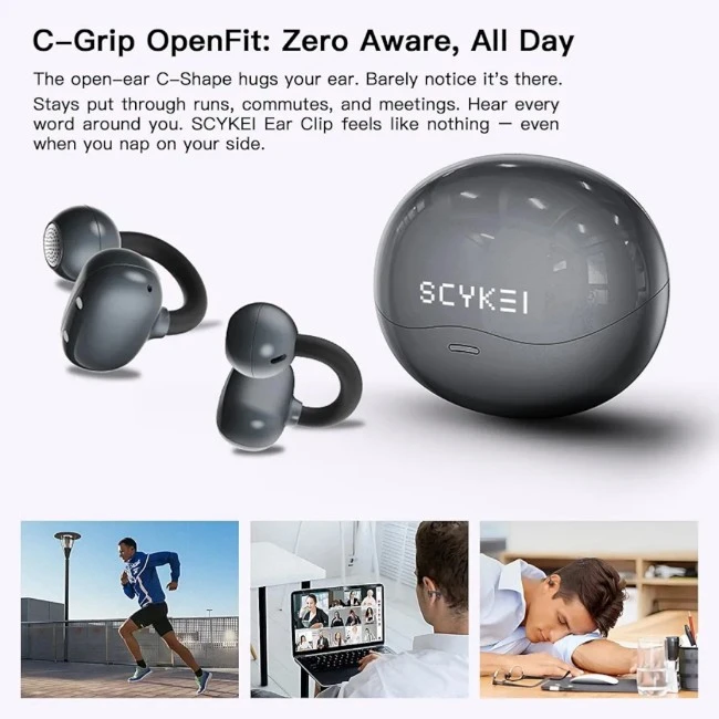 SKYKEI Ear Clip AI Translation Earbuds - image 3