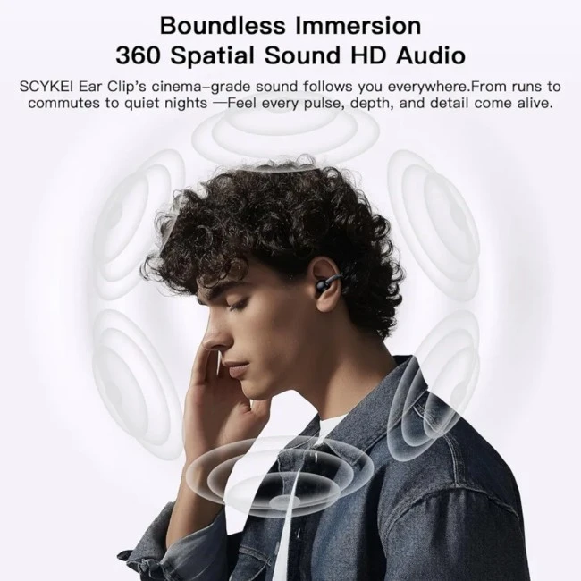SKYKEI Ear Clip AI Translation Earbuds - image 4