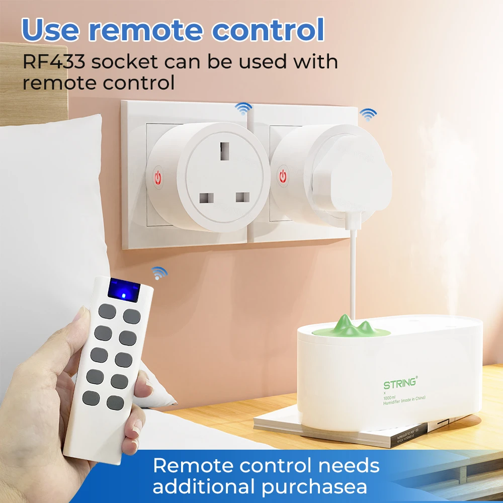 Smart WiFi UK Plug 20A/16A Tuya Alexa Google App - image 3