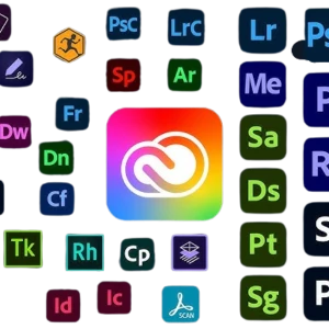 Adobe Creative Cloud All Apps 1 Month Subscription - Key