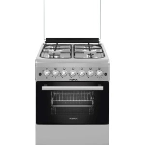 FEMA   COOKER - 4 GAS BURNER & ELEC. OVEN F6N40E3 -SS