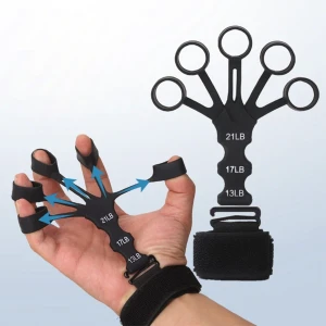 Finger Gripper gripster 5 Finger Exerciser Strengthener