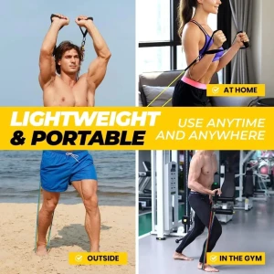 Pull Rope 11pcs Fitness Resistance Bands Yoga Tubes