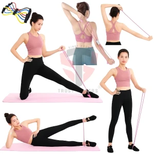 Tape Yoga Resistance Band Fitness Tensile Stretching