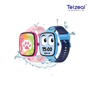 Telzeal Kids Waterproof Smart Watch With Color Display