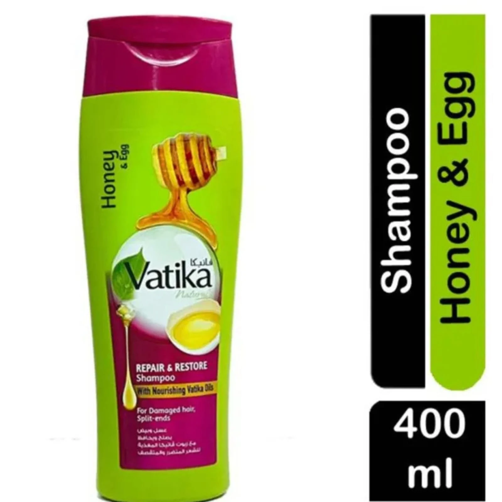 Vatika Naturals Honey & Egg Shampoo 400ml