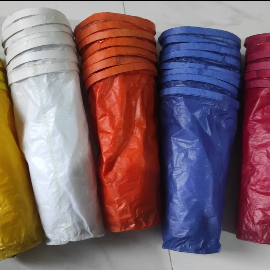 Vesak oil Paper Buckets pack Multicolor 6 Pcs - image 4