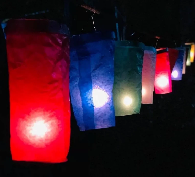 Vesak oil Paper Buckets pack Multicolor 6 Pcs - image 6