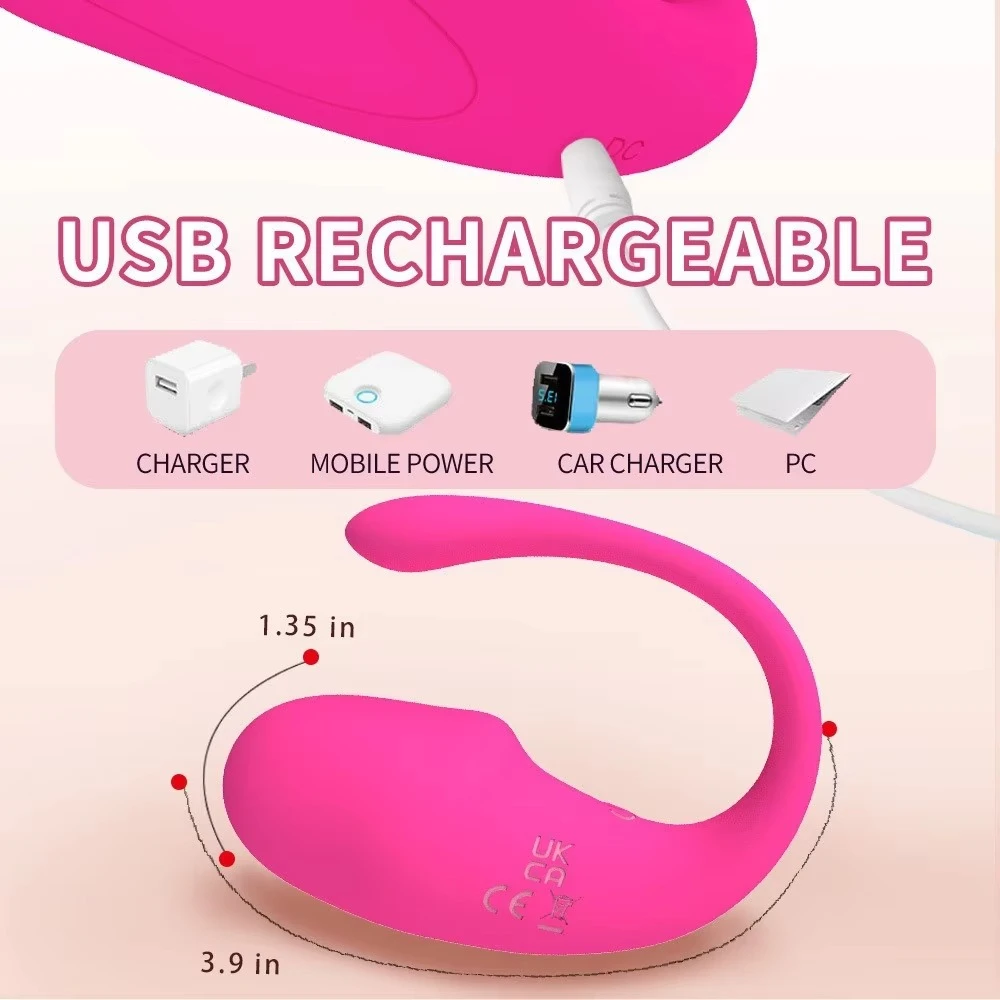 Wireless App-Controlled Love Egg Vibrator - image 2