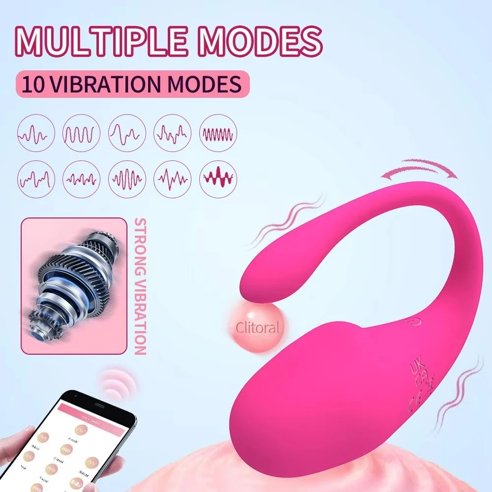 Wireless App-Controlled Love Egg Vibrator - image 6