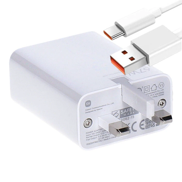 Xiaomi 67W Type-C Fast Turbo Charger with Type-C Cable - image 2