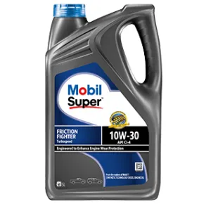 Mobil Super Friction Fighter 10W-30 Engine Oil - 3L