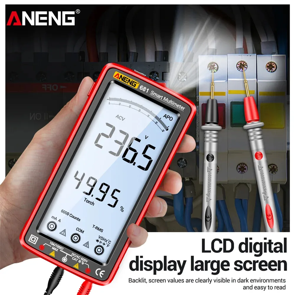 ANENG 681 Smart Digital Multimeter Rechargeable AC/DC - image 2