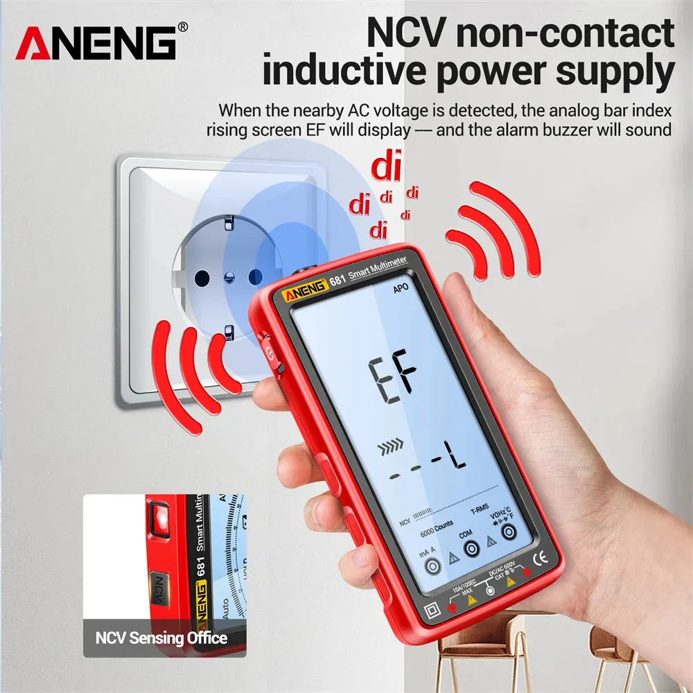 ANENG 681 Smart Digital Multimeter Rechargeable AC/DC - image 4