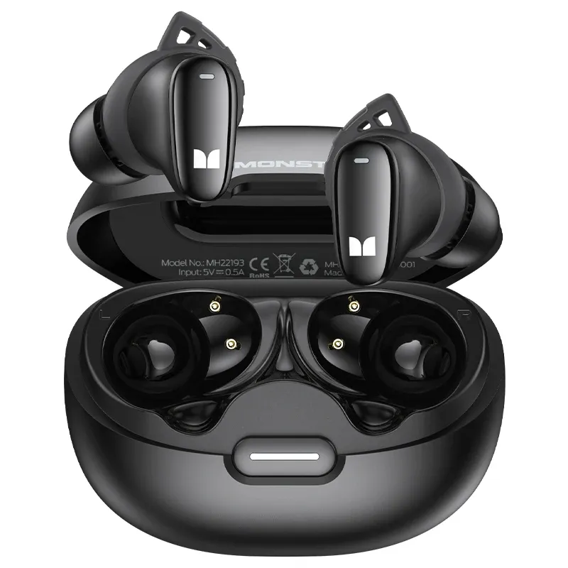 Monster Earbuds N-Lite 206 Ture Wireless Headphones HiFi