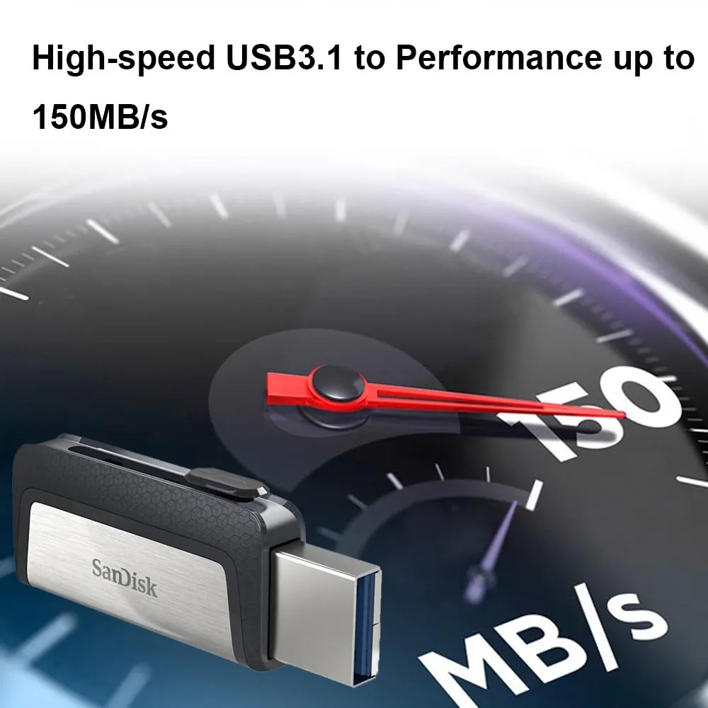 SanDisk Type-C OTG Flash Drive 32GB USB Type-C Dual Ports - image 6