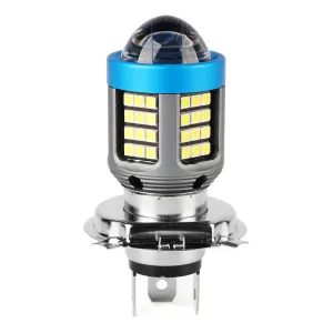 H4 LED Motorcycle Headlight Bulb | Bright White Hi/Lo Beam