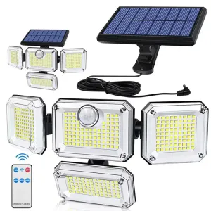 LED Solar Outdoor Motion Sensor Light 333 Security Flood