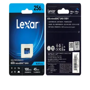 Lexar 633x Micro SD Card 256GB Micro SD Card SD/TF Flash