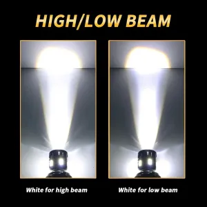 Projector LED Headlight H4 Motorbike 12v to 80v 360