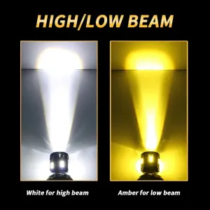 Projector LED Headlight H4 Motorbike 12v to 80v 360